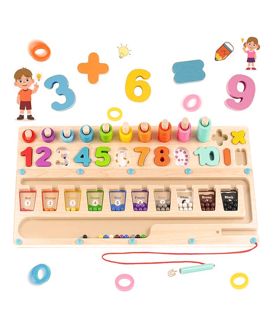 Montessori Preschool 3-In-1 Education Set